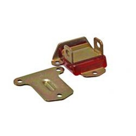 Omnisports 3.1114R Motor Mount Each - Steel - Polyurethane - Zinc - Red - 58-72 Chevy V8 OM3636826